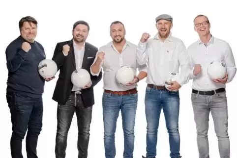 Der Kernteam der Akademie: Goran und Zdravko Barisic, Murat Ögat, Heiko Krämer und Marco Wittmann.