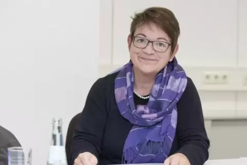 Engagierte Frau mit Blick nach vorne: Kristina Schier.