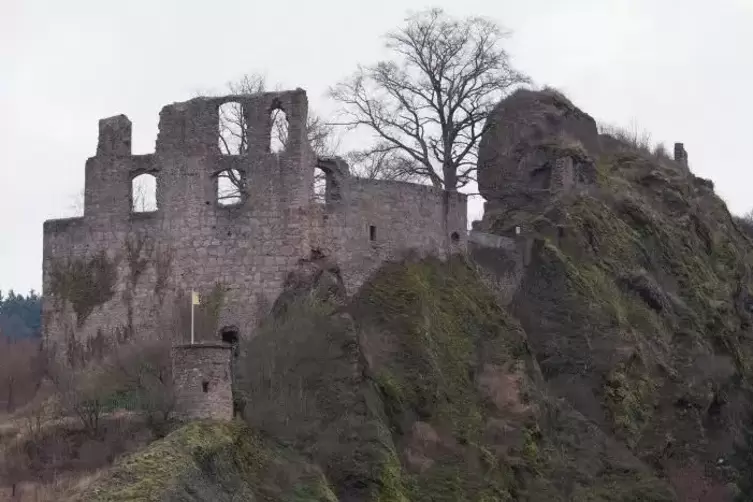 Die Burg Falkenstein.