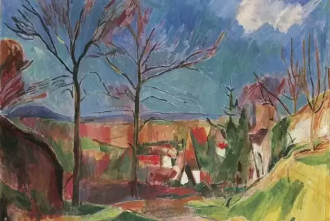 Landschaft bei Beilstein, 1915