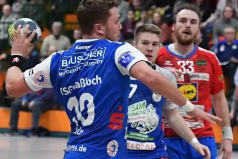 Maximilian Zech möchte, wenn Dennis Gregori die TSG Haßloch verlässt, die Nummer eins auf Rechtsaußen werden.