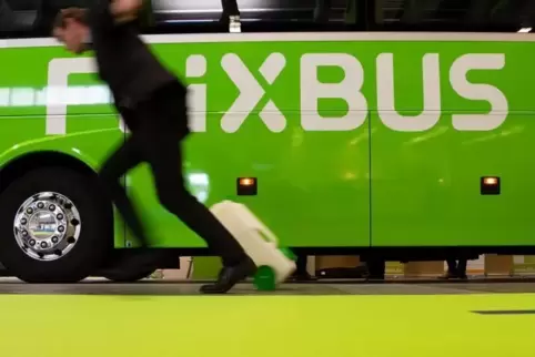 Ein Bus des Unternehmens Flixbus.