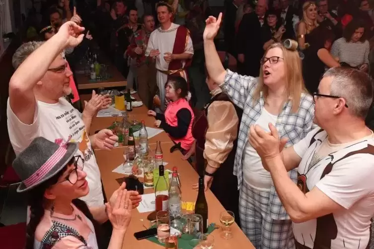 Schunkelrunde in Lindenberg.