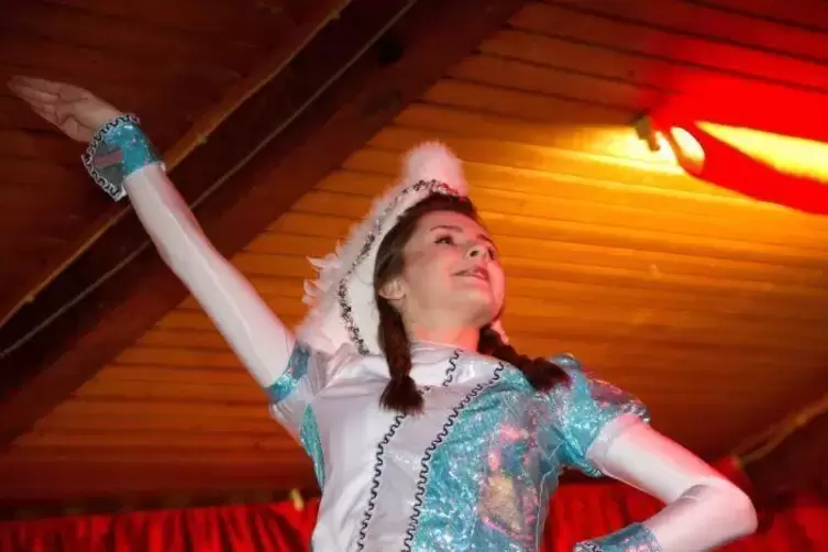Tanzmariechen Nele Herrmann.