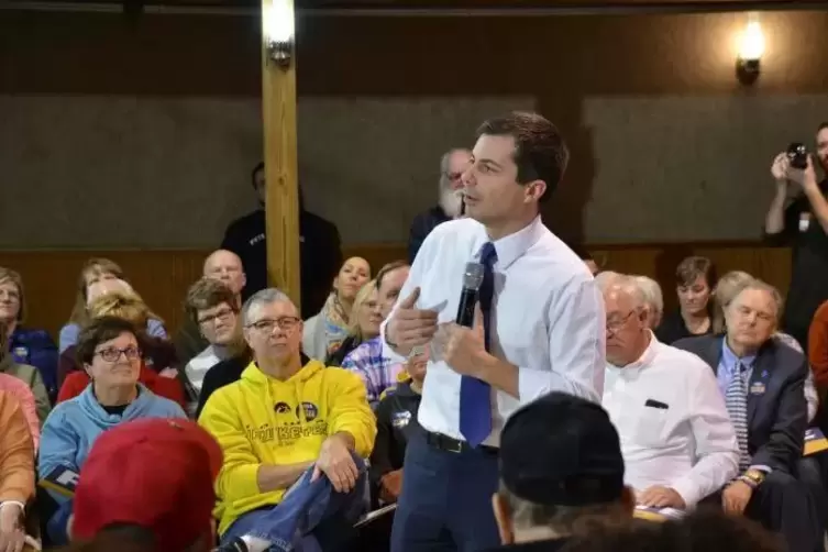Der Jungstar aus Indiana: Pete Buttigieg hat stetig in den Umfragen zugelegt.