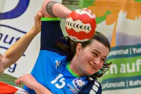 Vanessa Müller trug sieben Tore zum Kantersieg gegen Bobenheim-Roxheim bei.