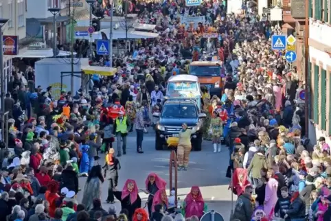 Dahn gehört zu den traditionsreichen Pfälzer Fasnachtshochburgen. Am Sonntag schlängelt sich der Umzug zum 54. Mal durch die Str