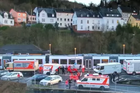 Die Bundespolizei stoppte den Zug in Idar-Oberstein.