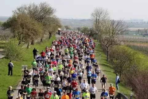 3750 Läufer hatten sich für Marathon, Halb- und Duo-Marathon angemeldet.